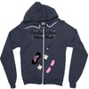 Creating a Little Disney Magic Pink Glitter Zipper Hoodie