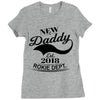 New Daddy 2018 Rokie Dept. Ladies Fitted T-Shirt