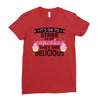 it' ok to stare at my cupcakes they are delicious Ladies Fitted T-Shirt