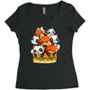 pandamonium Women's Triblend Scoop T-shirt