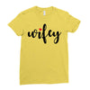 Wifey Ladies Fitted T-Shirt