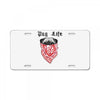 pug life License Plate