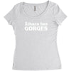 ithaca has gorges Women's Triblend Scoop T-shirt