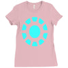 logo comics gift Ladies Fitted T-Shirt