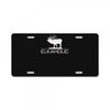 christmas gift elkaholic License Plate
