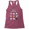 cat's resume Racerback Tank