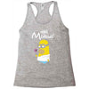 simpsons minion movie parody homer funny Racerback Tank
