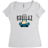 chillax like a Women's Triblend Scoop T-shirt