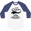 New Gram 2018 Rokie Dept. 3/4 Sleeve Shirt