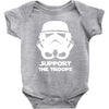 support the troops Baby Onesie