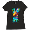 jake paul x colorful Ladies Fitted T-Shirt
