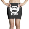 man beard funny mens Mini Skirts