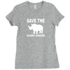 chubby unicorn Ladies Fitted T-Shirt