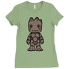 friendly tree Ladies Fitted T-Shirt