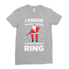 i know when those sleigh bells ring Ladies Fitted T-Shirt