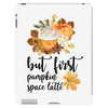 but first pumpkin space latte iPad 3 and 4 Case