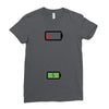 Mommy Dead Battery Ladies Fitted T-Shirt