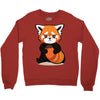 red fox 3 Crewneck Sweatshirt