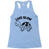 live slow Racerback Tank