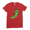 green animal Ladies Fitted T-Shirt