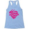 love (3) Racerback Tank