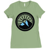 mountain bike Ladies Fitted T-Shirt