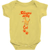 Sleeps With Cat Baby Onesie