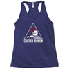 battle ground chicken dinner Racerback Tank