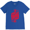 royal blues V-Neck Tee