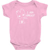 i am groot' guardians of the galaxy movie funny baby groot Baby Bodysuit