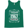 vintage made in 1967 perfectly aged a living legend Tank Top