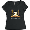 my happy place Women's Triblend Scoop T-shirt