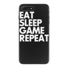 eat sleep game repeat iPhone 7 Plus Case