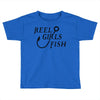 reel girls fish Toddler T-shirt