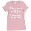 21st birthday Ladies Fitted T-Shirt