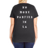 No More Parties In La Ladies Curvy T-Shirt