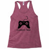 custom text Racerback Tank