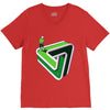 puzzled putter V-Neck Tee