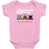 basements and kittens Baby Bodysuit