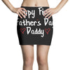 Happy First Father's Day Daddy Mini Skirts