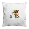 me and mr Throw Pillow