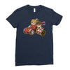 super ryu kart Ladies Fitted T-Shirt