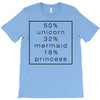 50 % unicorn T-Shirt