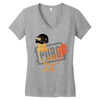 Pubg Military Chicken T-Shirt Women's V-Neck T-Shirt