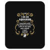 i am an aquarius Mousepad