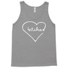 bitches heart Tank Top