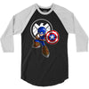 mega capt 3/4 Sleeve Shirt