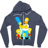 the simpson Zipper Hoodie