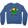happy saint patrick day simpson Crewneck Sweatshirt