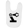 black robot Baby Bibs